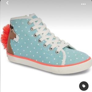 Mini Boden High Top Sneakers-New with Tags